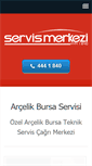 Mobile Screenshot of bursaarcelikservisi.com